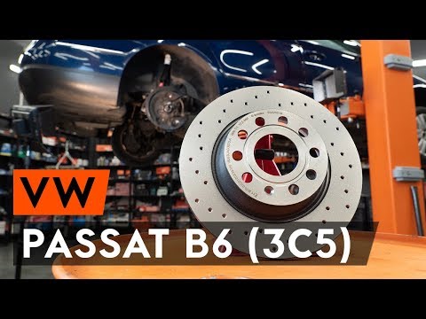 Come sostituire dischi freno posteriore su VW PASSAT B6 (3C5) (VIDEO TUTORIAL DI AUTODOC)