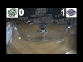 BEYBLADE BATTLE! 4D Fang Leone 130W2D (Counter Attack) vs 4D L-Drago Destroy (Absorb)