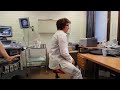 Salli Saddle Chair in healthcare, gynecologist