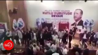 Samsun'da AK Parti İlçe Kongresinde partililer kavga etti