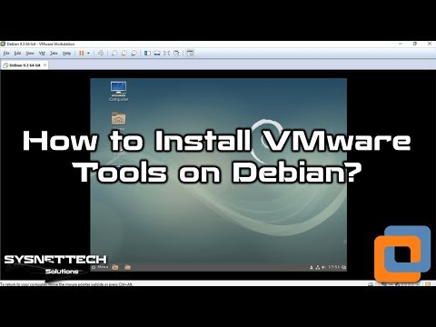 How to Install VMware Tools in Debian Virtual Machine