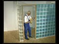 Montaż lekkiej wewnętrznej stolarki drzwiowej w konstrukcjach z pustaków szklanych ClaroGlass