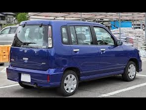 Ниссан Куб Z10. 2000 года Интерьер Обзор!