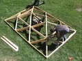 World's Fastest Wooden Hip Roof.wmv