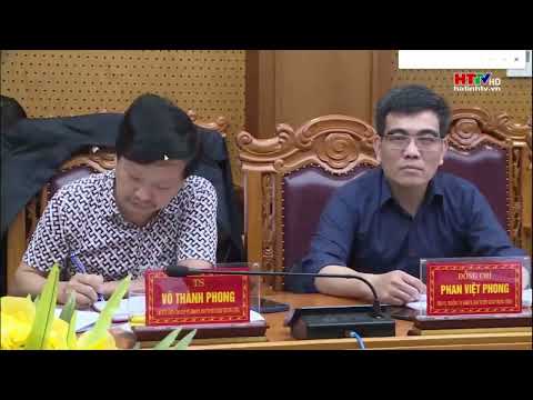 Thường trực Tỉnh ủy Hà Tĩnh làm việc với Đảng đoàn Vusta