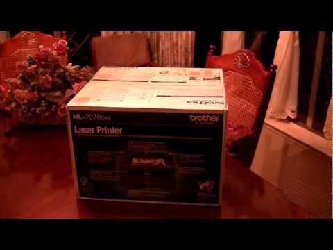 Brother HL-2270DW Laser Printer Unboxing