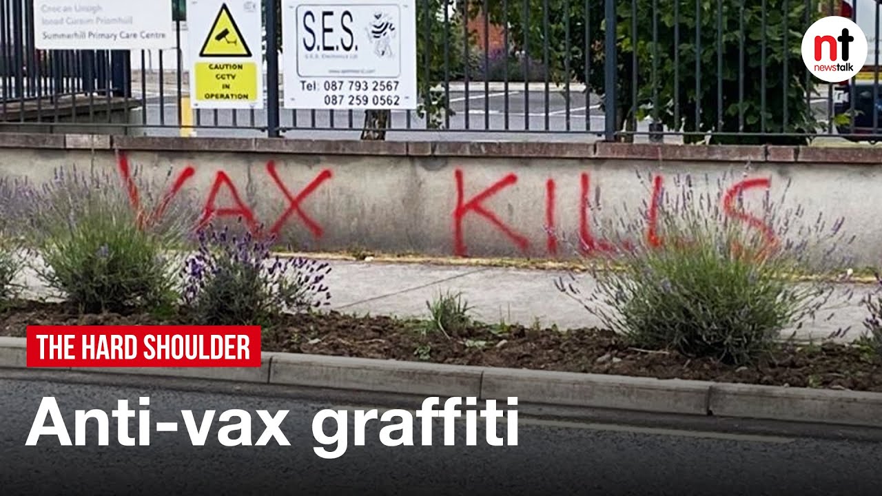Gardaí Investigating 'Anti-Vax' Graffiti Scrawled outside Meath GP Clinic