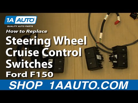 How To Replace Steering Wheel Cruise Control Switches 04-08 Ford F150