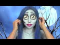 Emily (Corpse Bride) Halloween Make-up Look 1