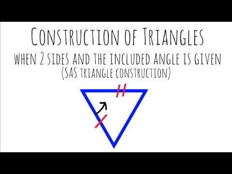 Class 7 construction of Triangles part II