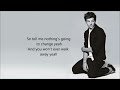 One Direction - Back for you LYRICS