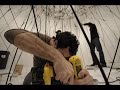 Miami Art Museum Installation of Large-Scale Work by Tomás Saraceno