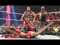 The Dudley Boyz vs. Los Matadores : Raw, September 7, 2015