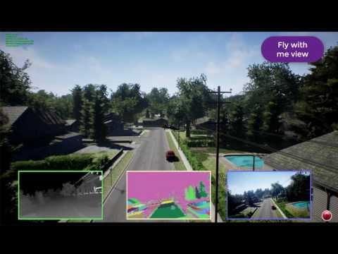 Old AirSim Drone Demo Video