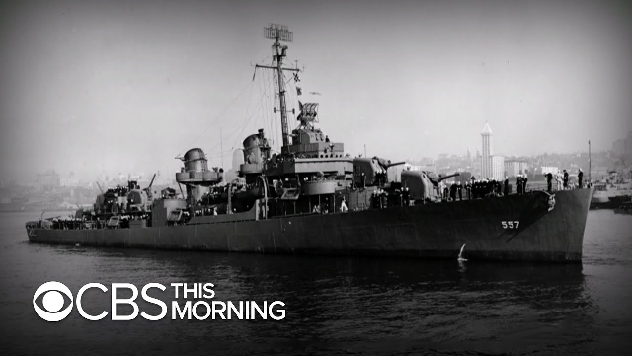 USS Johnston Uncovered after nearly 80 Years