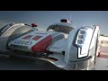 Winning Audi R18 e-tron quattro technology explained in a lap of LeMans in animation