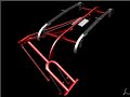 Simulation of the dynamics of X2000 high speed train pantograph current collector