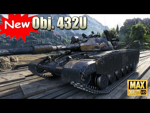 New Obj  432U  Tier 11 medium tank in action   World of Tanks