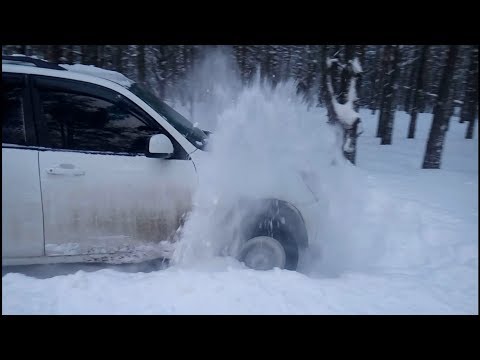 Chery Tiggo 4х4 Off road по глубокому снегу
