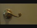 Installing a lever door handle
