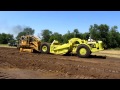 2011 Penfield I&I Show Euclid Scraper & IHC TD15 Caterpillar Working 7/8/11