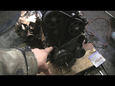 1.9 turbo diesel AFN метки ремня ГРМ и проблема с натяжным роликом часть 4