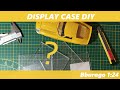 How to make a display case from acrylic glassplexiglass at home for 124 scale car models easy DIY