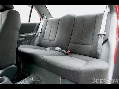 Как снять заднее и переднее сидения Daewoo nexia
