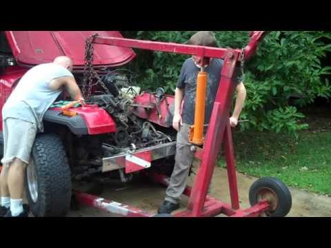 Jeep Wrangler YJ - Engine swap in process! Part 1