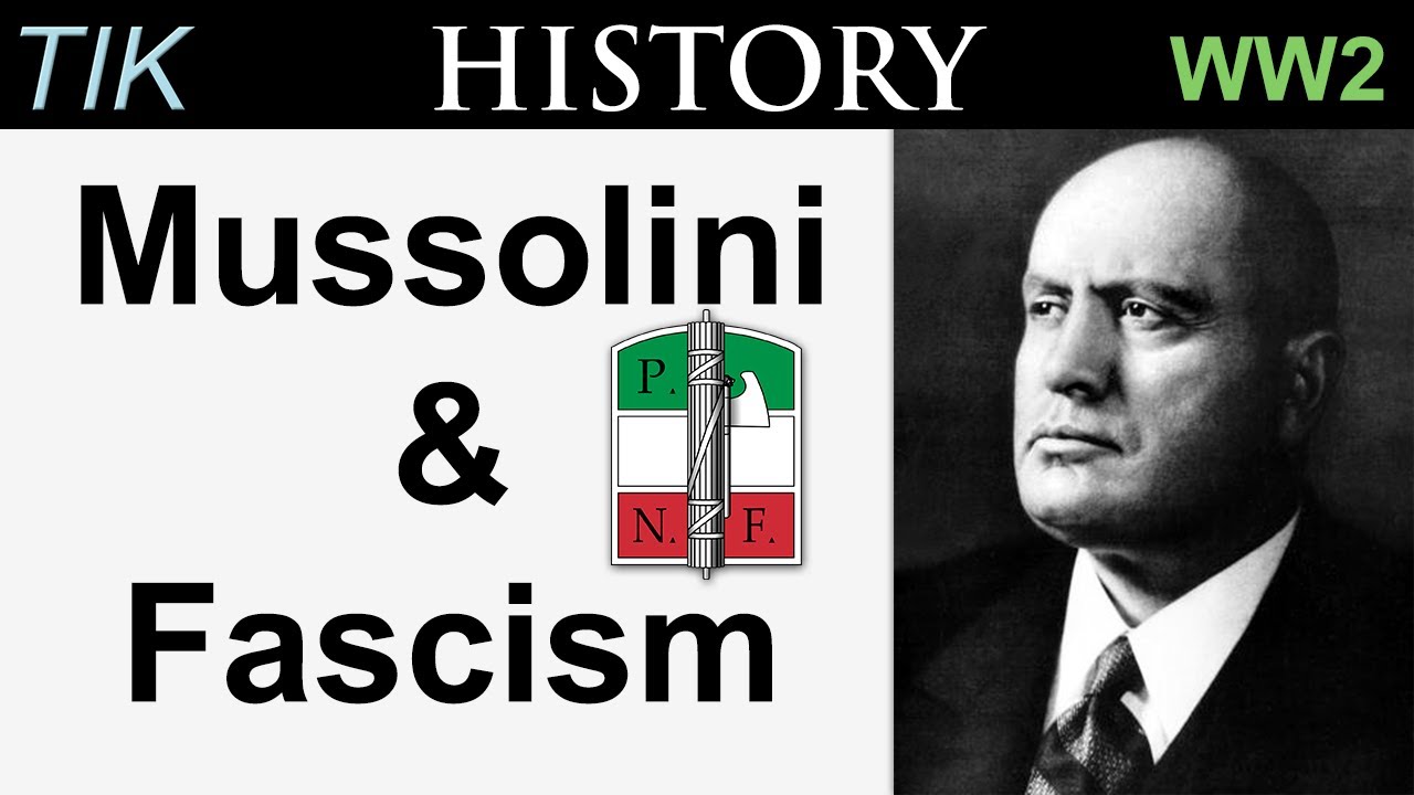 A Short History of Mussolini and Fascism | TIK history WW2 Q&A 18