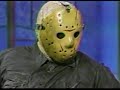 Jason Voorhees on talk show