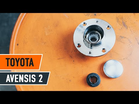 How to replace Rear wheel bearing on TOYOTA AVENSIS 2 T25 TUTORIAL | AUTODOC