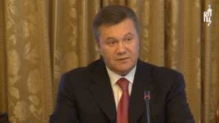 В.Ф. Янукович встретился с Предстоятелями Поместных Православных Церквей