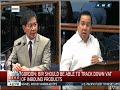 Gordon warns Duterte vs appointing military men at Customs bureau