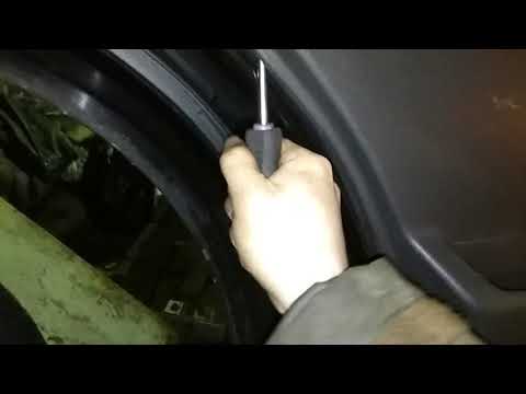 Замок задней двери патфайндер