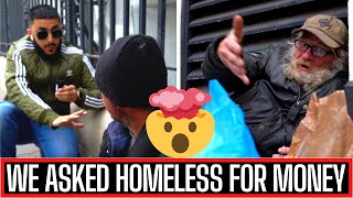 WE ASKED HOMELESS FOR CHARITY & THEN