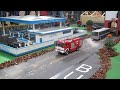 RC Modell Trucks auf einem Diorama