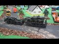 RC Modell Trucks auf einem Diorama