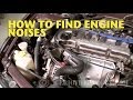Hur man hittar oljud i motorn