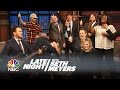 The Parks and Recreation Cast Sings “Bye, Bye Li’l Sebastian” - Late Night with Seth Meyers