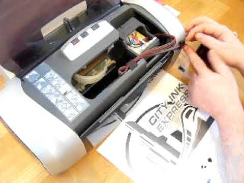 Continuous Ink System Install For The Epson Stylus C84 -C86