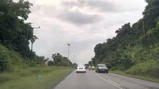 Recitation of Surah Mulk while long drive in Borneo | Beautiful Sky and Road