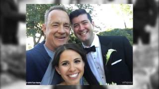 ¡Tom Hanks se coló en una boda en Nueva York!