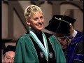 Ellen at Tulane Commencement 2009