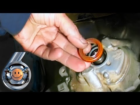 Kurbelwellendichtring und Wie man die Riemenscheibe abschrauben kann. Auto-Reparatur. Garage Nr. 6.