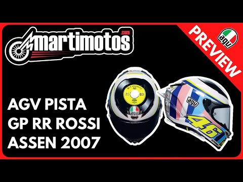 Video of AGV PISTA GP RR ROSSI ASSEN 2007