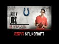 NFL Draft 2012 - Round 1 Pick #1 - Andrew Luck (Colts)