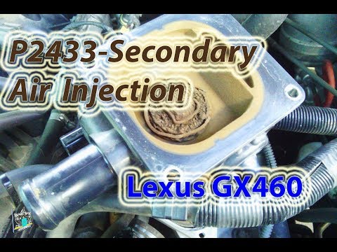 Ошибка P2433 Secondary Air Injection presure sensor high - Lexus GX460