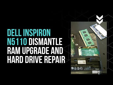 Dell Inspiron N5110 Dismantle Ram Upgrade and Hard Drive Repair Duration: 15:02. Total Views: 51,875 .