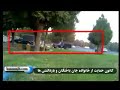 Anti-riot forces at Behesht-e Zahra Cemetery in Tehran - Iran 9 July 2010